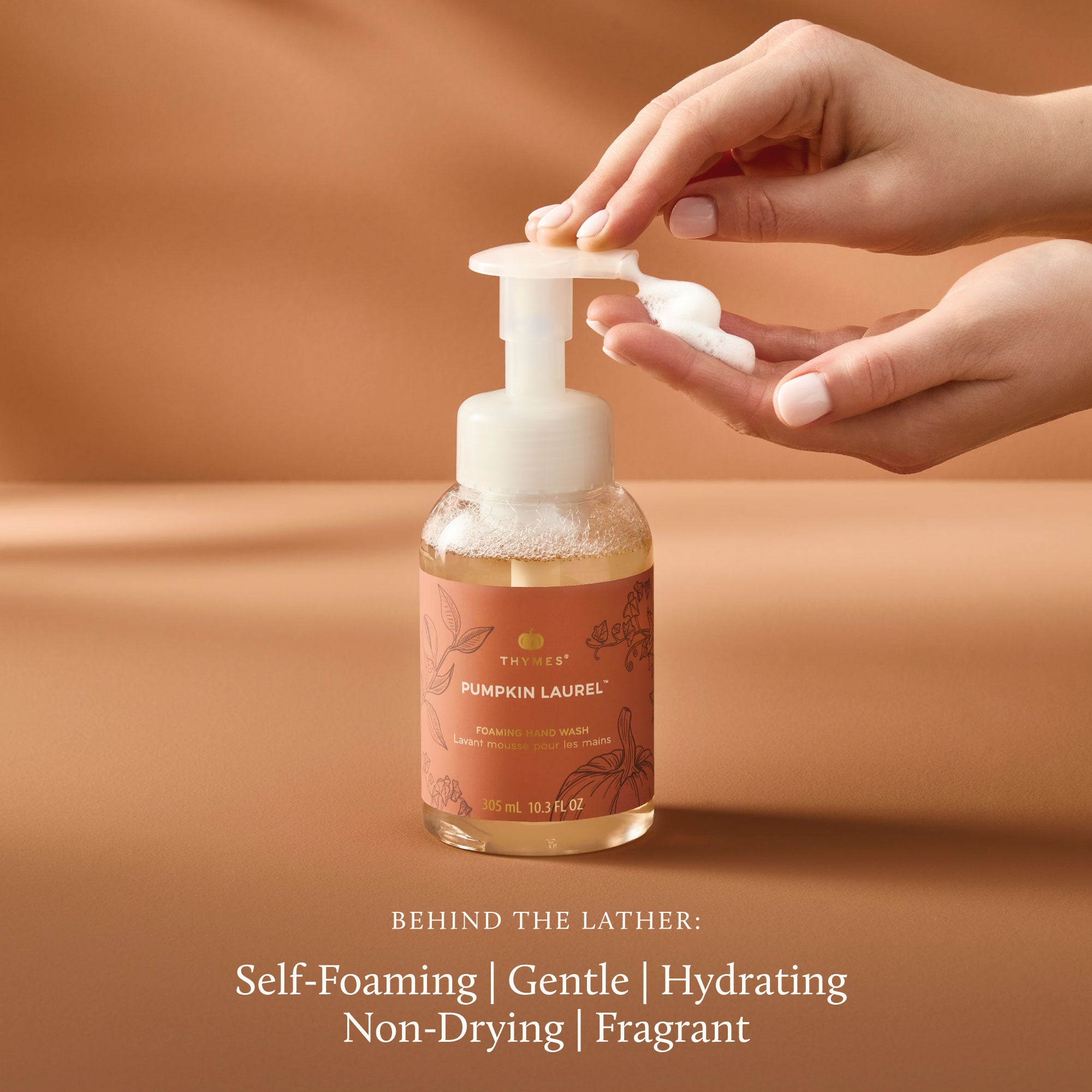 Pumpkin Laurel Foaming Hand Wash - Image 3