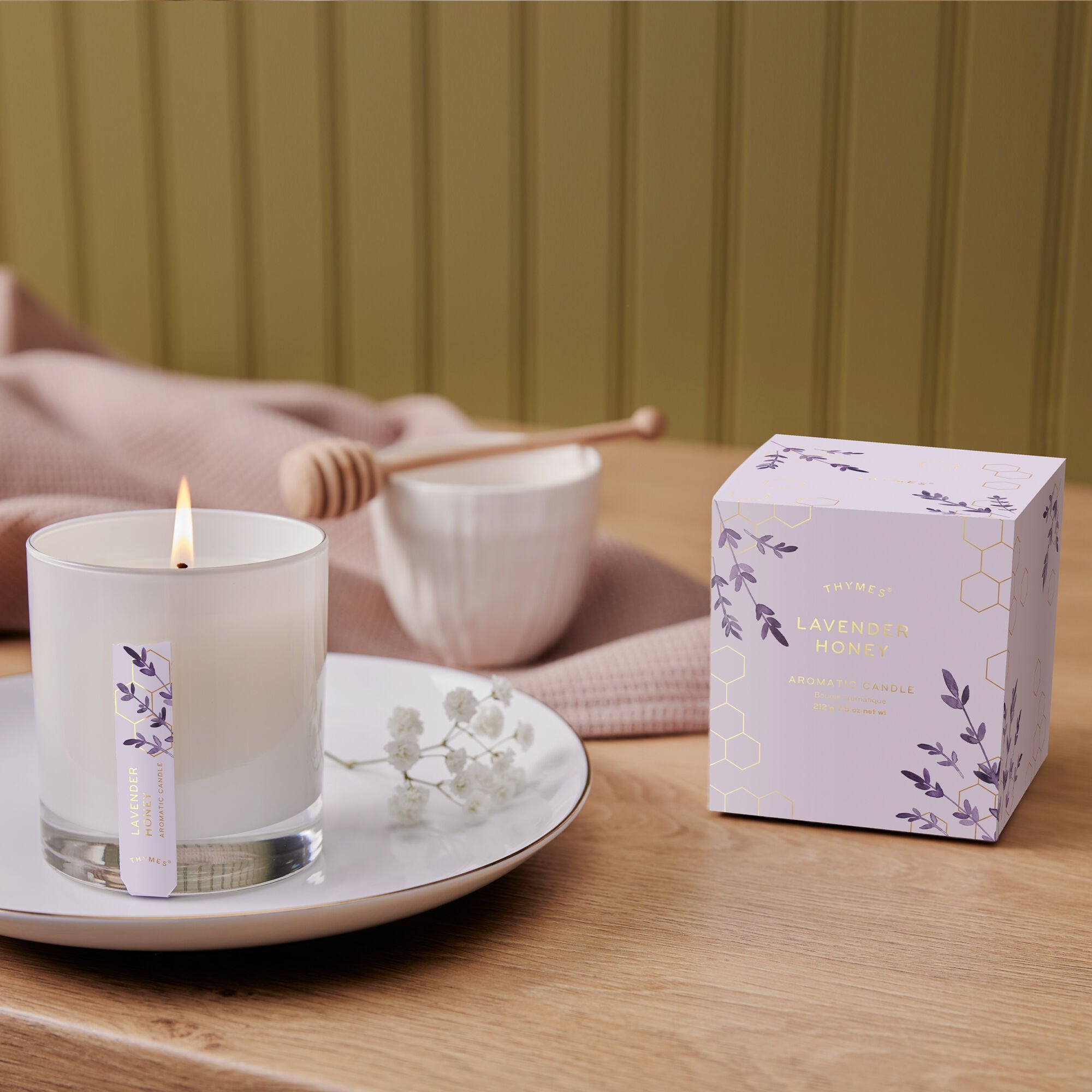Lavender Honey Poured Candle - Image 2
