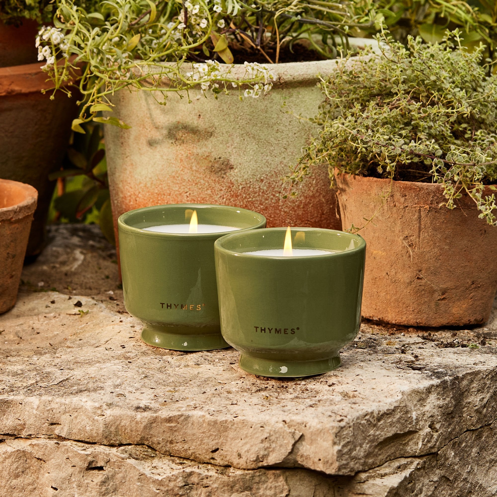 Outdoor Oasis Citronella Grove Aromatic Candle Set - Image 3